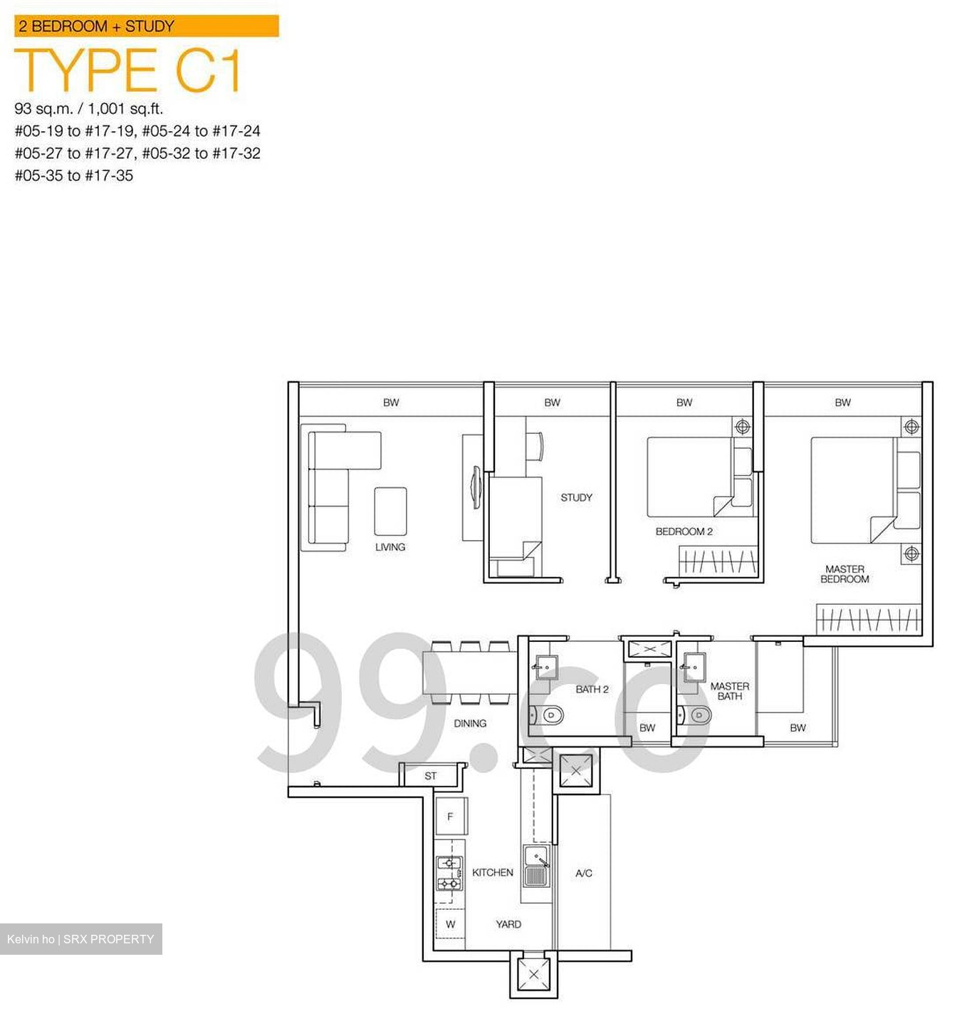Caspian (D22), Condominium #608008061